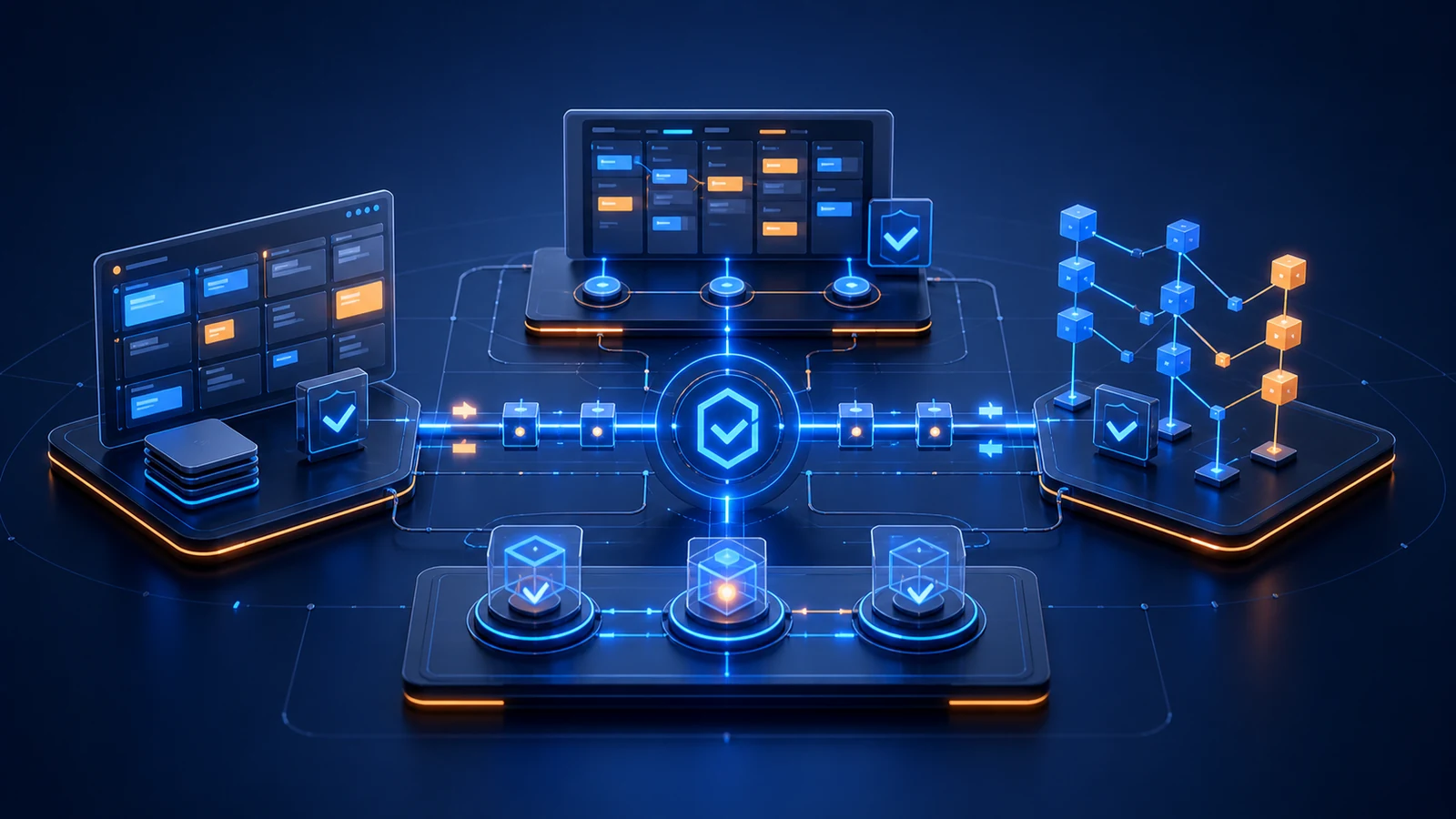 Deterministic project synchronization